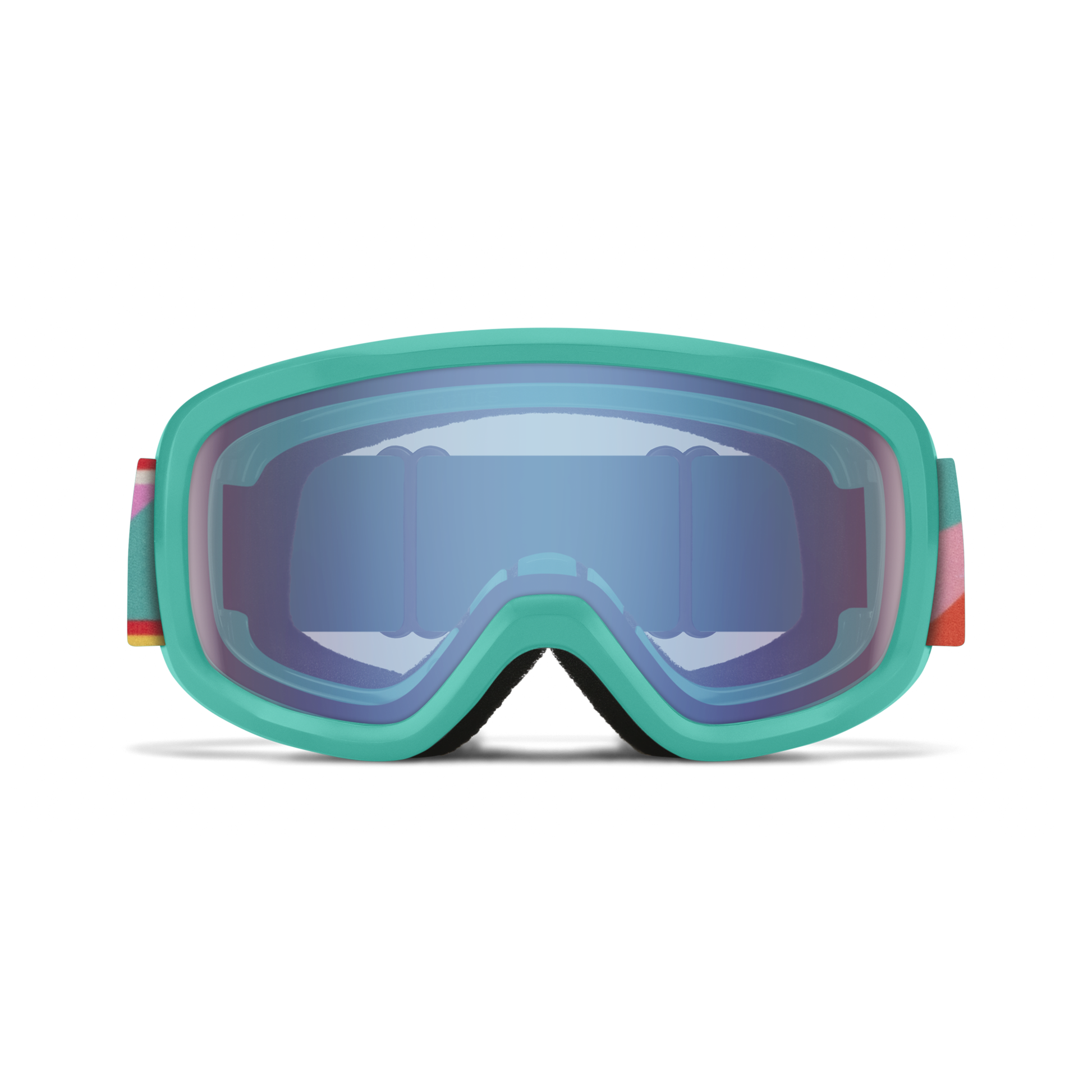 Snowday, Miroir Sol-X noir | vert