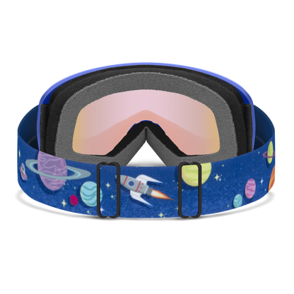 Snowday, Miroir Sol-X noir | vert