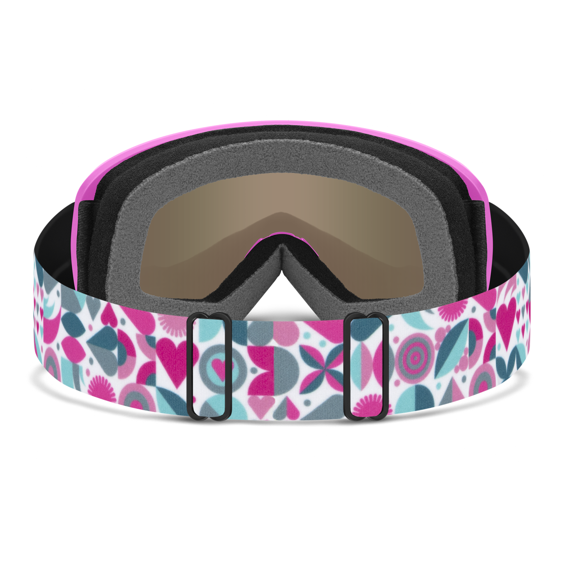 Snowday, Miroir Sol-X noir | vert