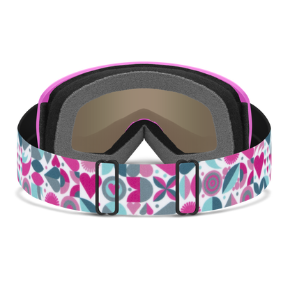 Snowday, Miroir Sol-X noir | vert