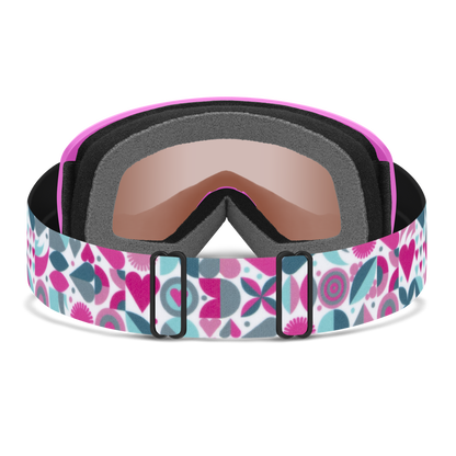 Snowday, Miroir Sol-X noir | vert