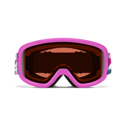 Snowday, Miroir Sol-X noir | vert