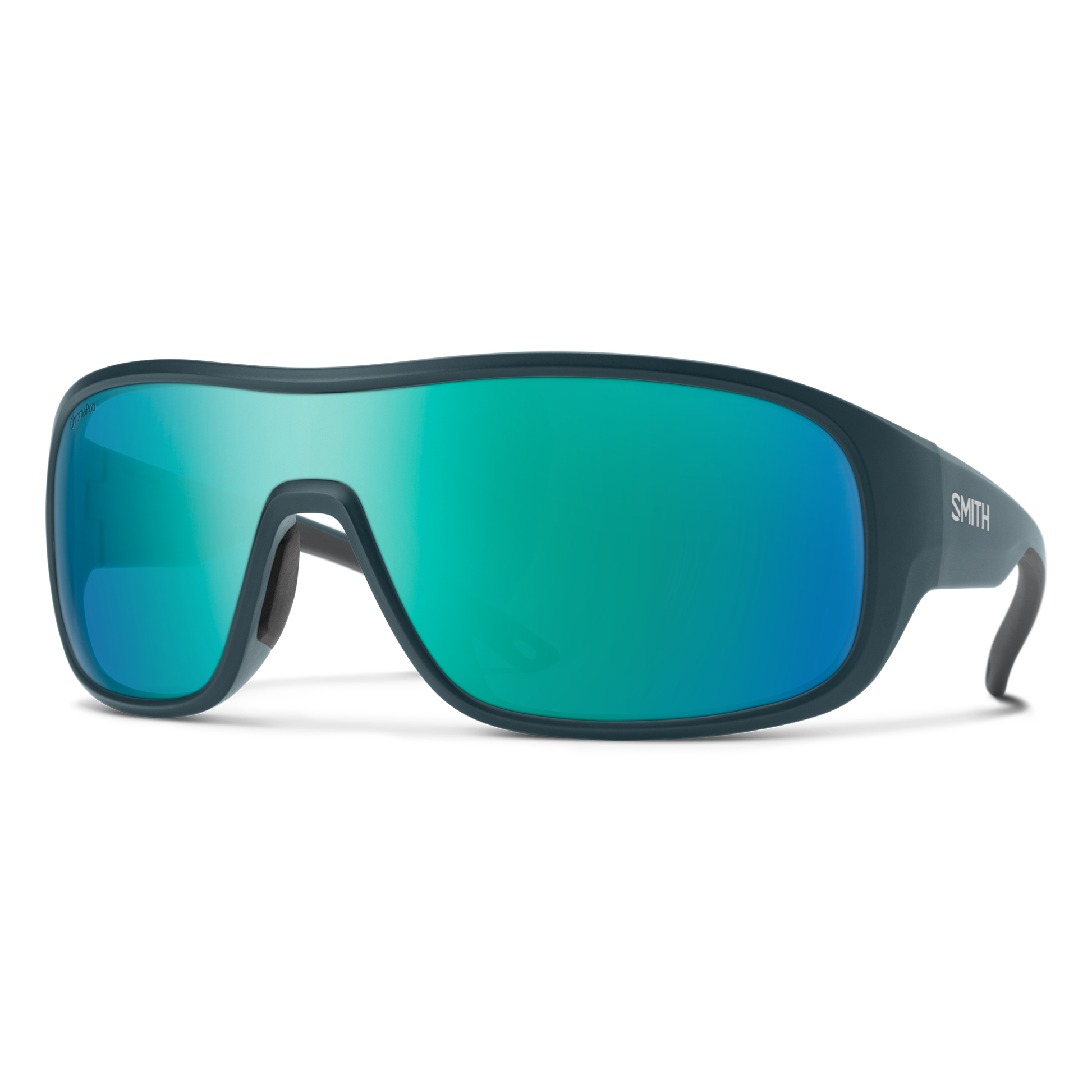 Spinner, Matte Black | ChromaPop Polarized Gray Green