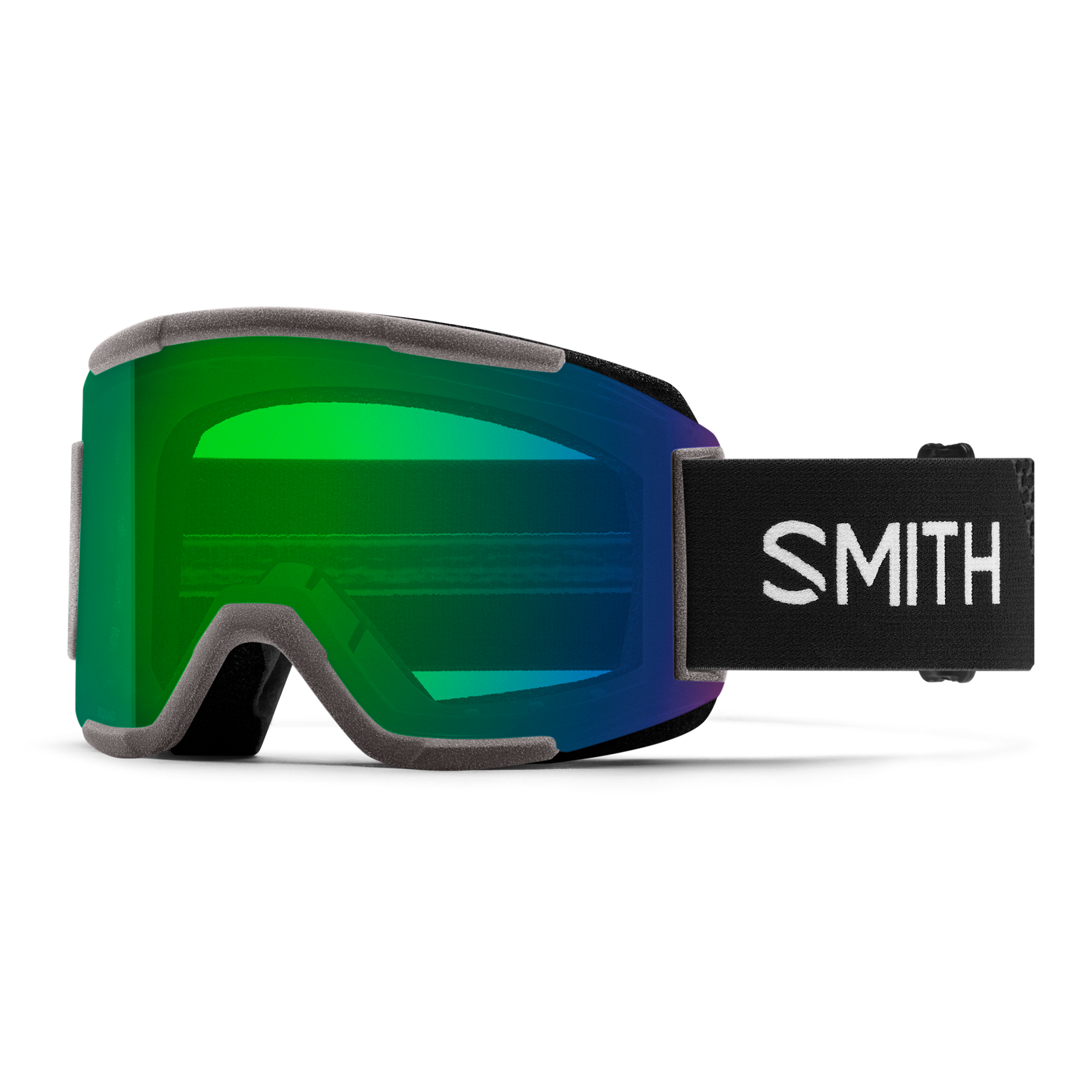 Squad Imprint 3D Goggle, White + ChromaPop Sun Green Mirror + ChromaPop Storm Blue Sensor Mirror