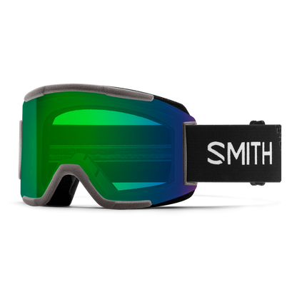 Squad Imprint 3D Goggle, White + ChromaPop Sun Green Mirror + ChromaPop Storm Blue Sensor Mirror