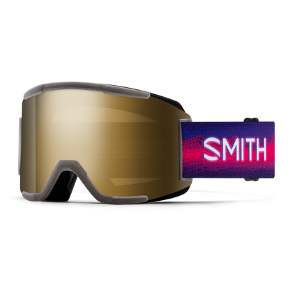 Squad Imprint 3D Goggle, White + ChromaPop Sun Green Mirror + ChromaPop Storm Blue Sensor Mirror