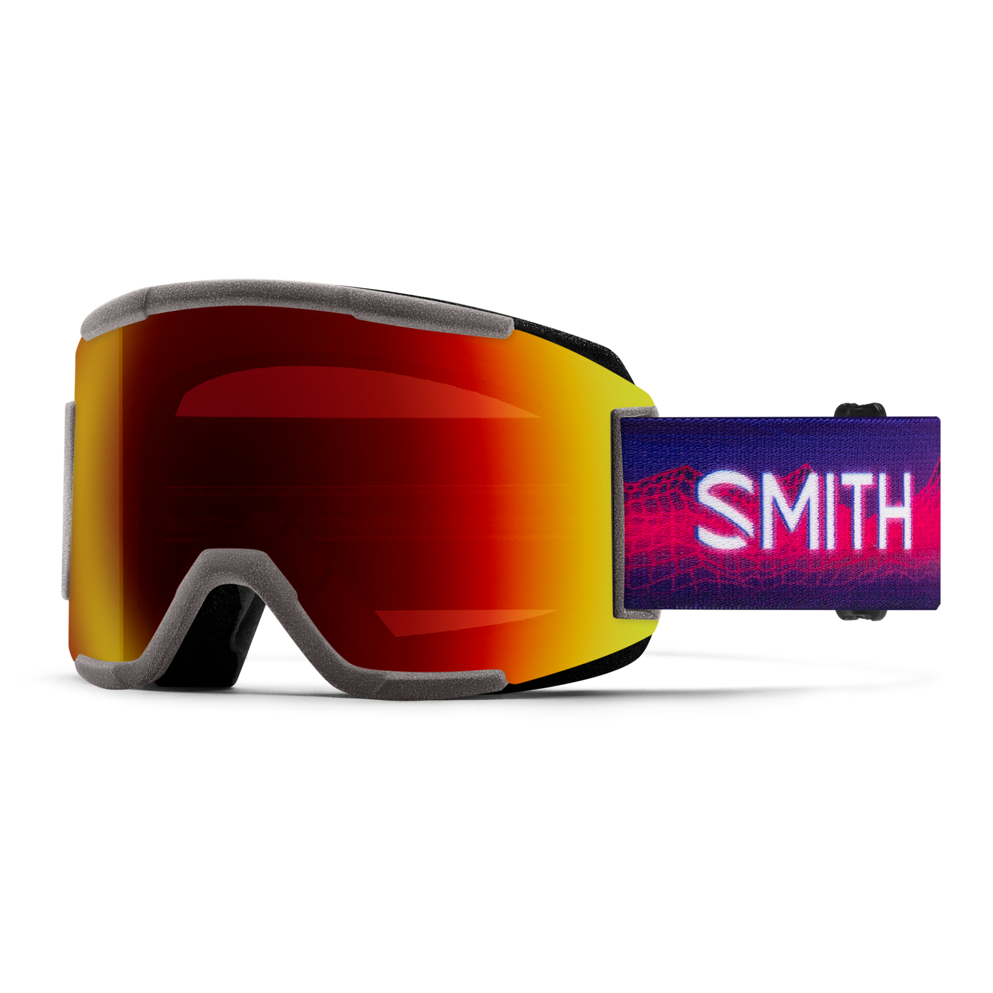 Squad Imprint 3D Goggle, White + ChromaPop Sun Green Mirror + ChromaPop Storm Blue Sensor Mirror