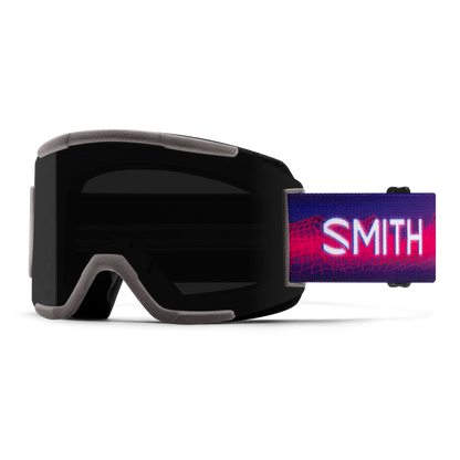 Squad Imprint 3D Goggle, White + ChromaPop Sun Green Mirror + ChromaPop Storm Blue Sensor Mirror