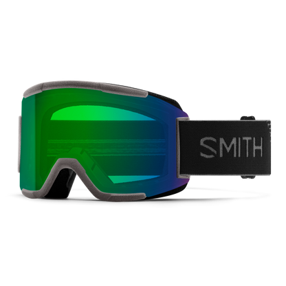 Squad Imprint 3D Goggle, White + ChromaPop Sun Green Mirror + ChromaPop Storm Blue Sensor Mirror
