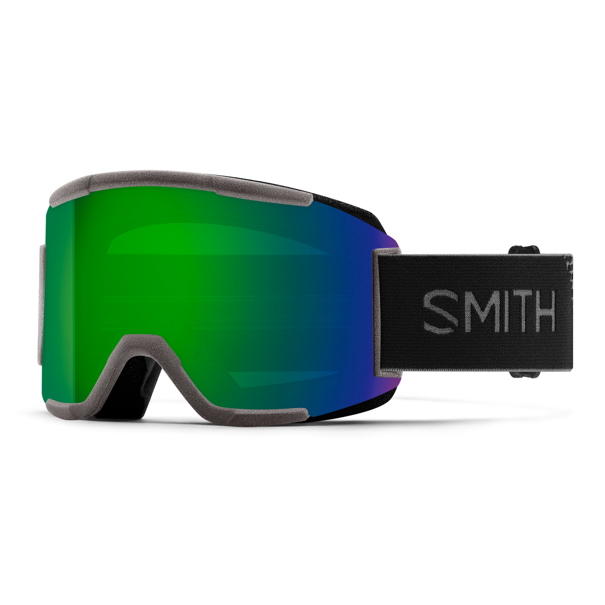 Squad Imprint 3D Goggle, White + ChromaPop Sun Green Mirror + ChromaPop Storm Blue Sensor Mirror