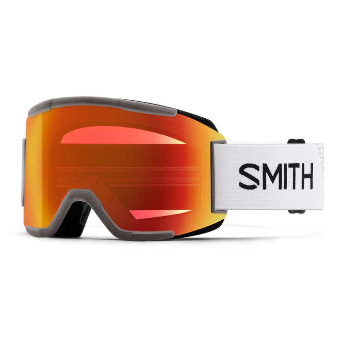 Squad Imprint 3D Goggle, White + ChromaPop Sun Green Mirror + ChromaPop Storm Blue Sensor Mirror