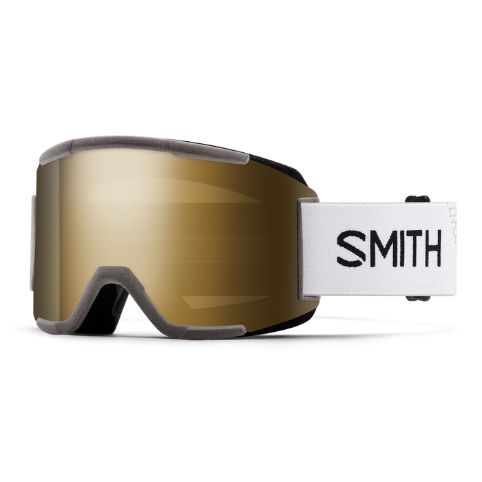 Squad Imprint 3D Goggle, White + ChromaPop Sun Green Mirror + ChromaPop Storm Blue Sensor Mirror