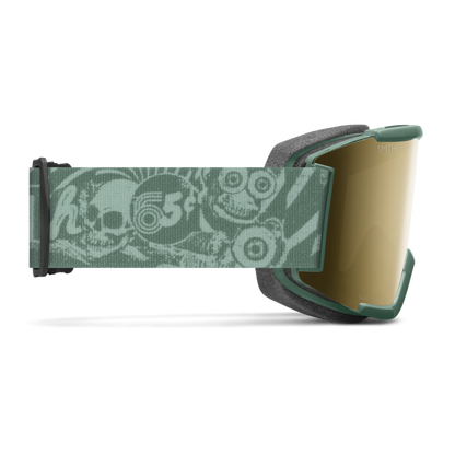 Squad Low Bridge Fit, White Vapor | ChromaPop Everyday Rose Gold Mirror