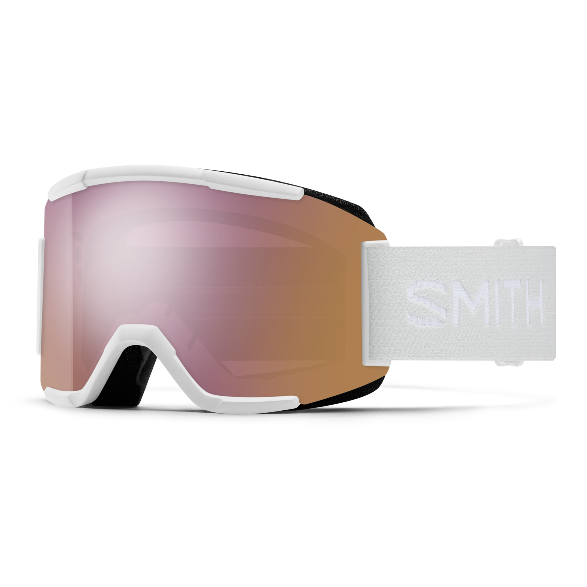 Squad Low Bridge Fit, White Vapor | ChromaPop Everyday Rose Gold Mirror