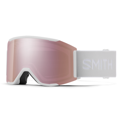 Squad MAG Low Bridge Fit, White Vapor | ChromaPop Everyday Rose Gold Mirror
