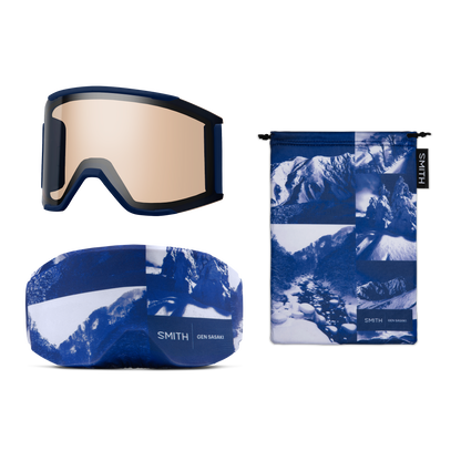 Squad MAG, Bouleau Noir | ChromaPop Sun Black Gold Mirror Lens