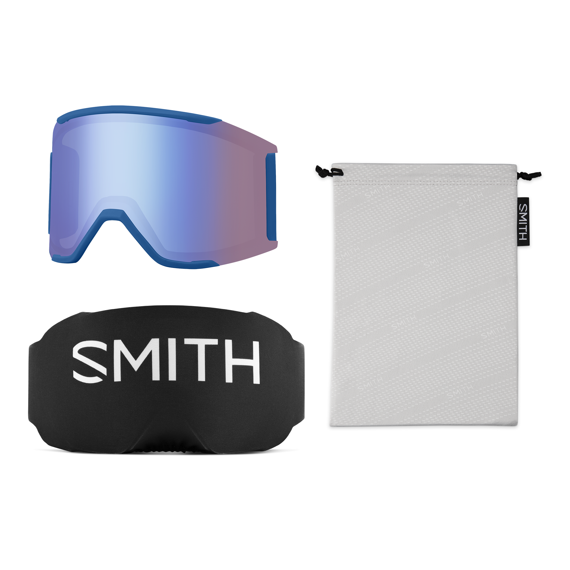 中古キレイ 箱付き 17/18 Smith スミス SQUAD XL SQUALL スカッド 