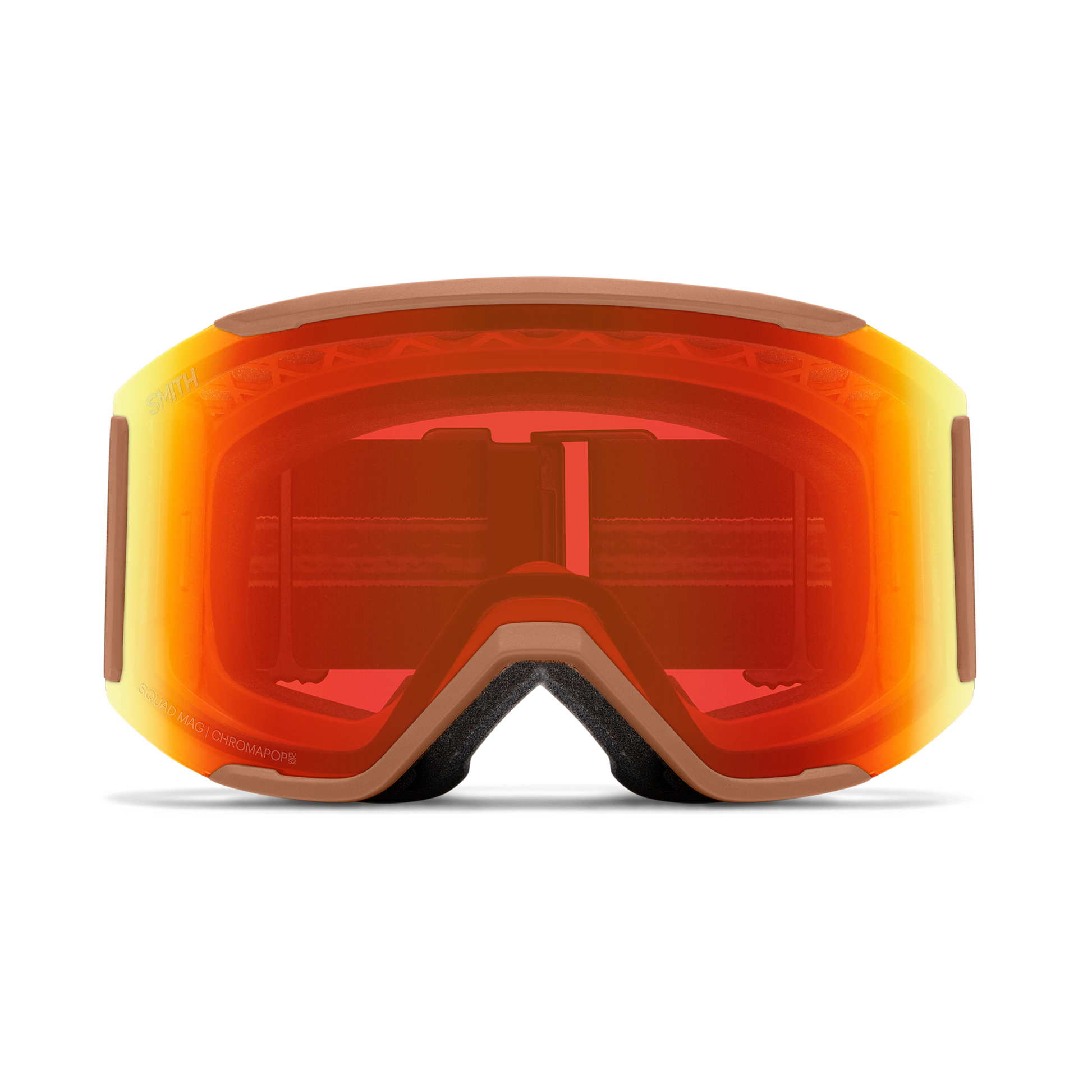 Squad MAG Low Bridge Fit, Black | ChromaPop Sun Green Mirror