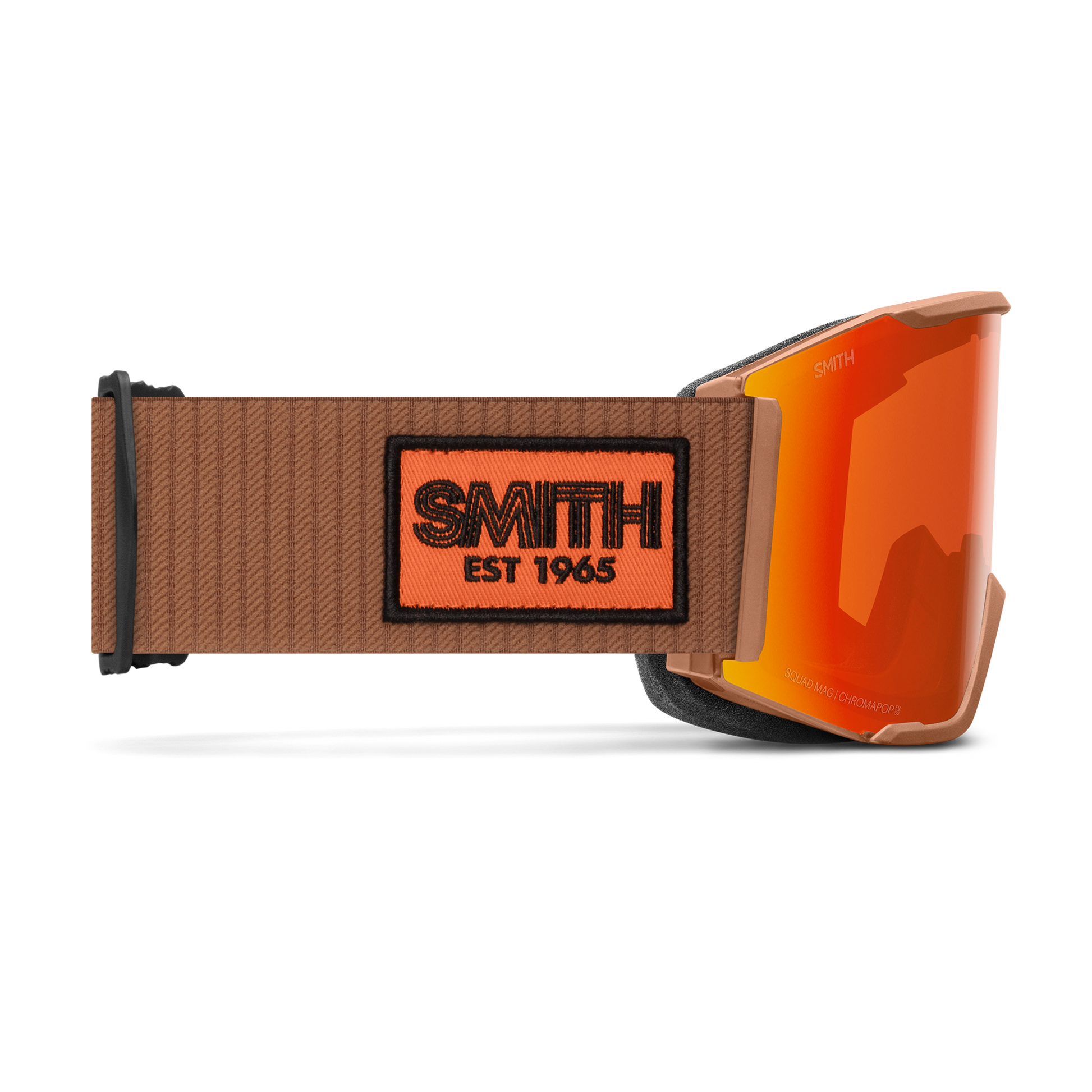 Squad MAG Low Bridge Fit, Black | ChromaPop Sun Green Mirror