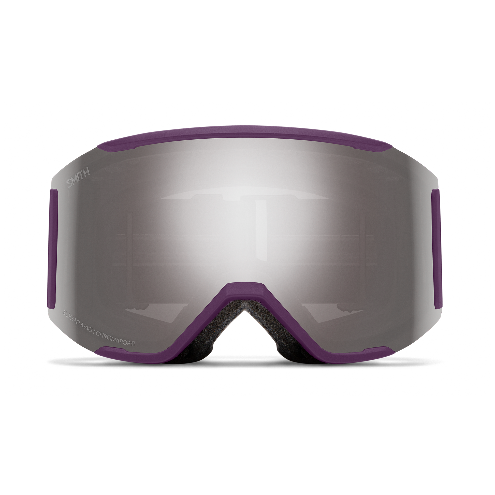 Squad MAG Low Bridge Fit, Black | ChromaPop Sun Green Mirror