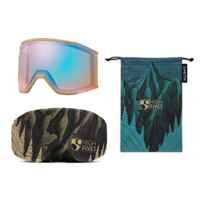 Squad MAG, Bouleau Noir | ChromaPop Sun Black Gold Mirror Lens