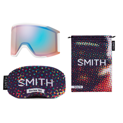Squad MAG Low Bridge Fit, Black | ChromaPop Sun Green Mirror