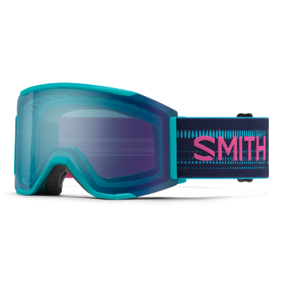 Squad MAG Low Bridge Fit, Black | ChromaPop Sun Green Mirror