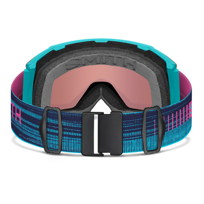 Squad MAG Low Bridge Fit, Black | ChromaPop Sun Green Mirror