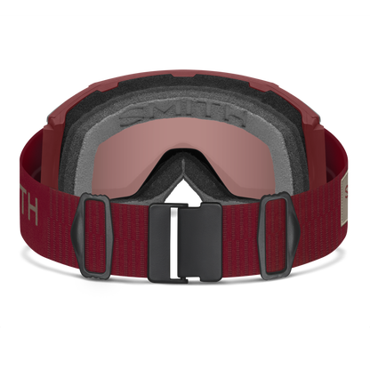 Squad MAG Low Bridge Fit, White Vapor | ChromaPop Everyday Rose Gold Mirror