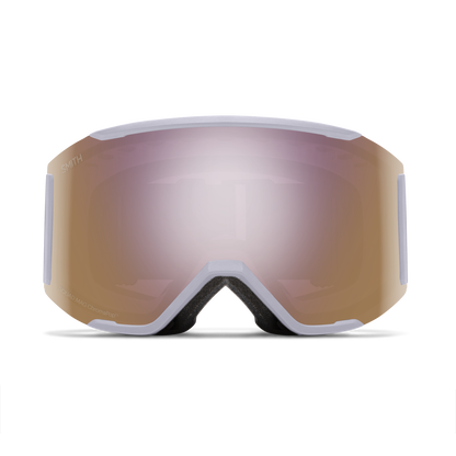 Squad MAG Low Bridge Fit, White Vapor | ChromaPop Everyday Rose Gold Mirror