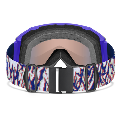 Squad MAG Low Bridge Fit, White Vapor | ChromaPop Everyday Rose Gold Mirror