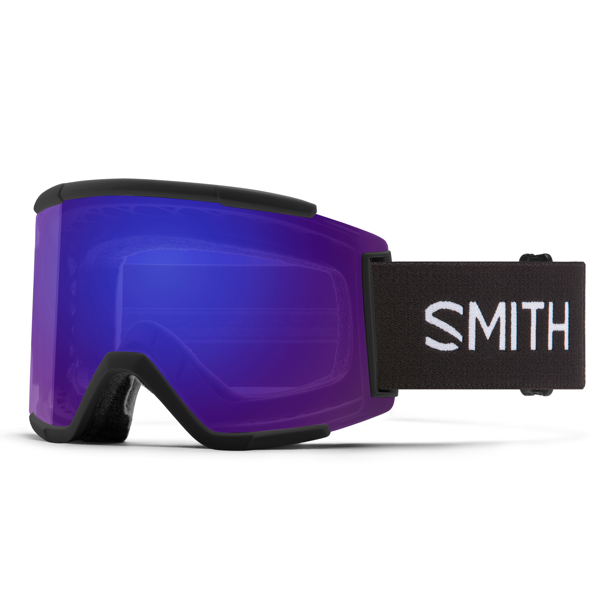Smith Unisex Adult Squad XL Snow Sport Goggle - Olympic Blue Frame | ChromaPop Everyday Violet Mirror Lens + Replacement Low Light Lens 並行輸入品 Smith Squad XL MTB Goggle