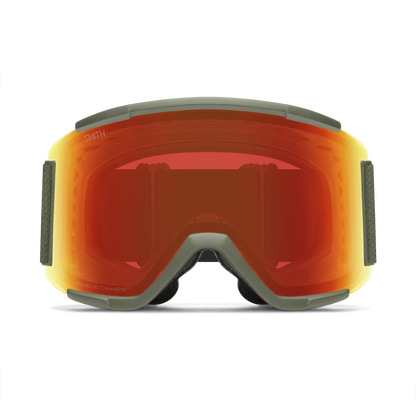 Squad XL, Fatigue Green | ChromaPop Everyday Red Mirror