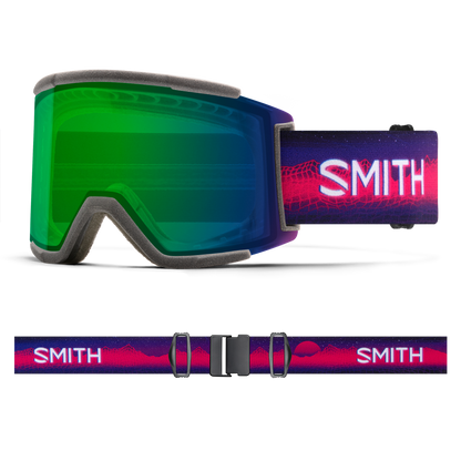 Squad XL Imprint 3D, White + ChromaPop Everyday Green Mirror