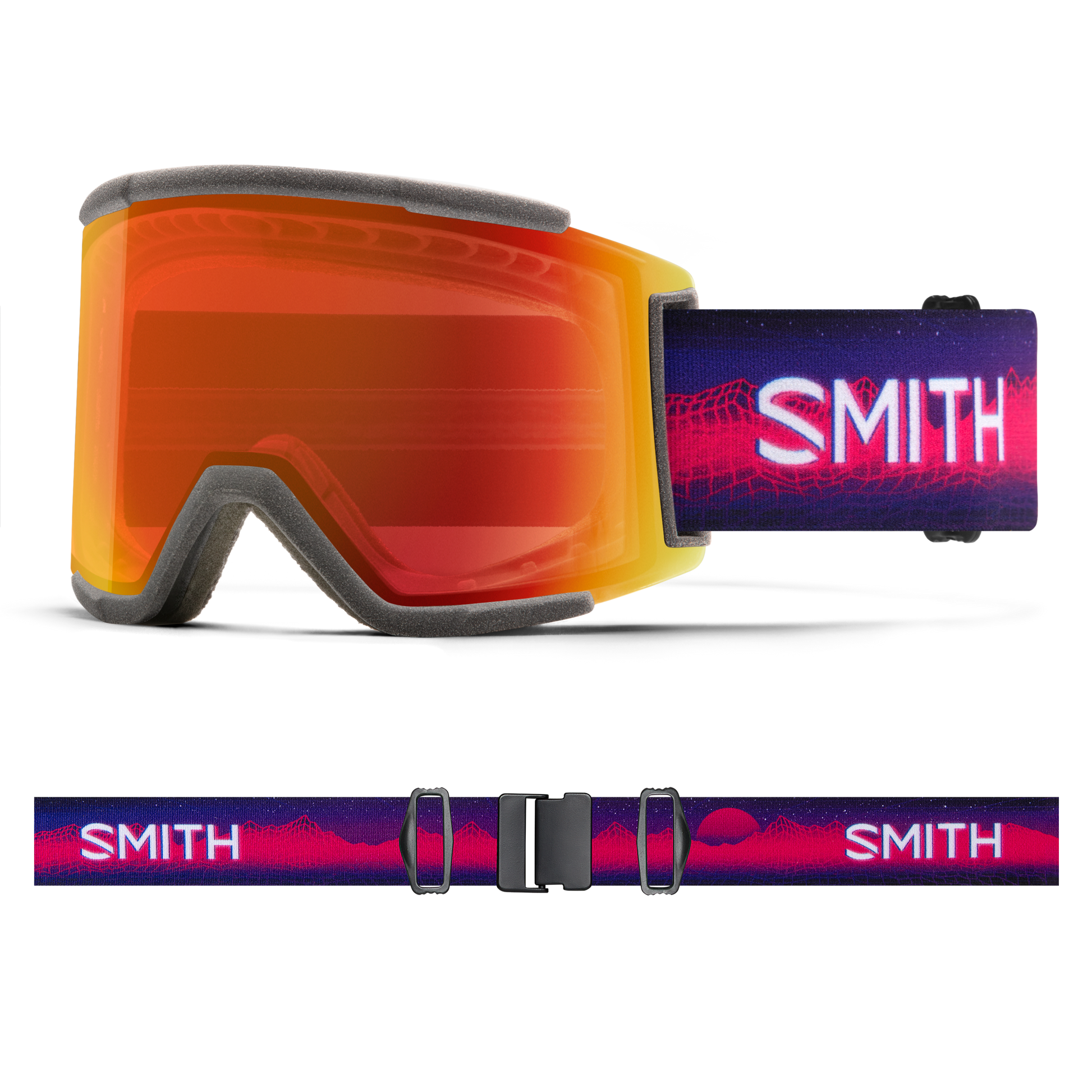 Squad XL Imprint 3D, White + ChromaPop Everyday Green Mirror