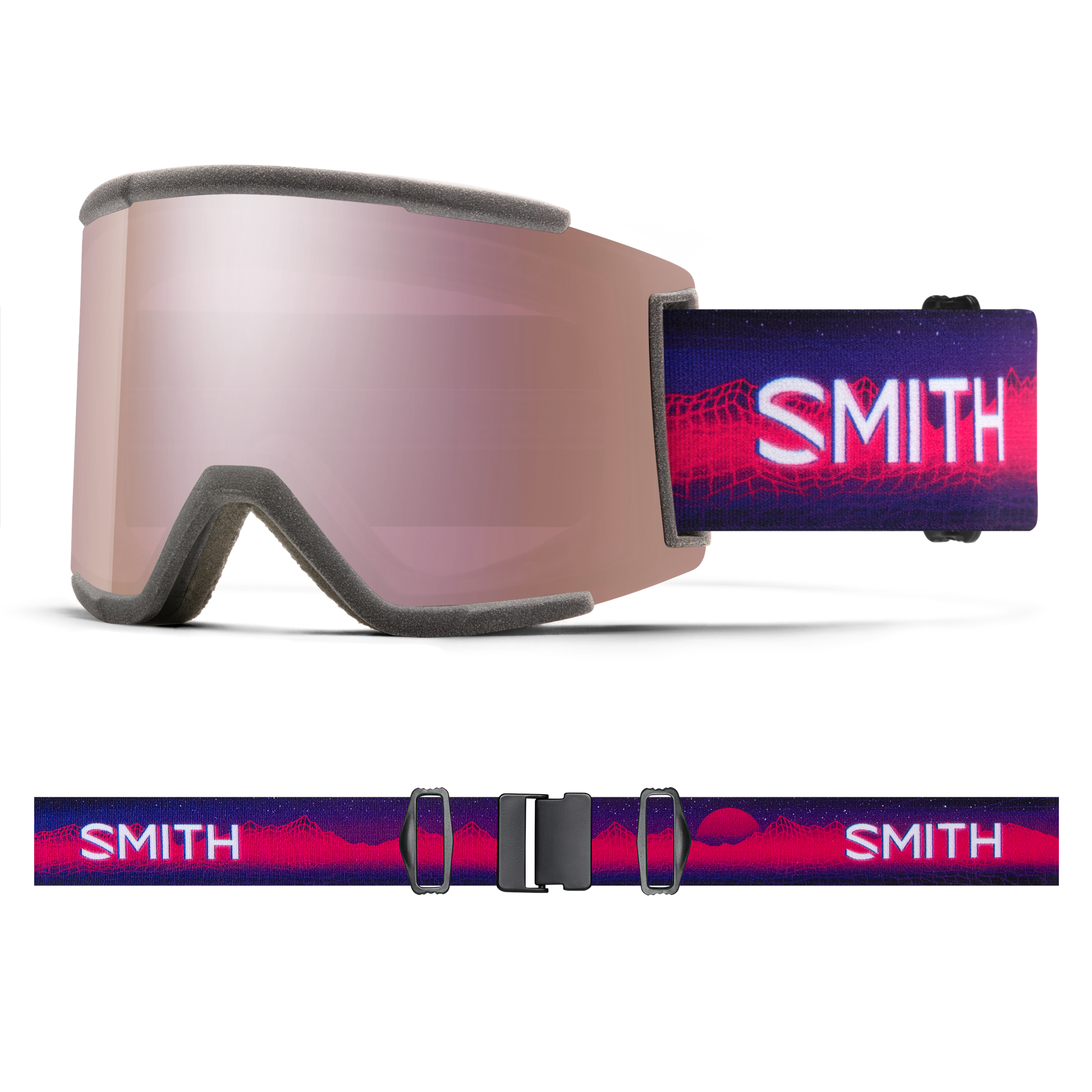 Squad XL Imprint 3D, White + ChromaPop Everyday Green Mirror