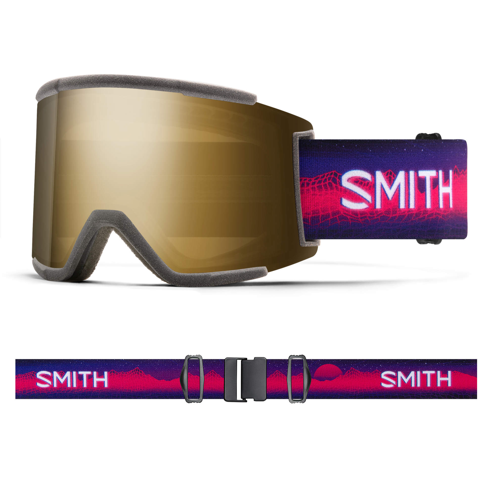 Squad XL Imprint 3D, White + ChromaPop Everyday Green Mirror