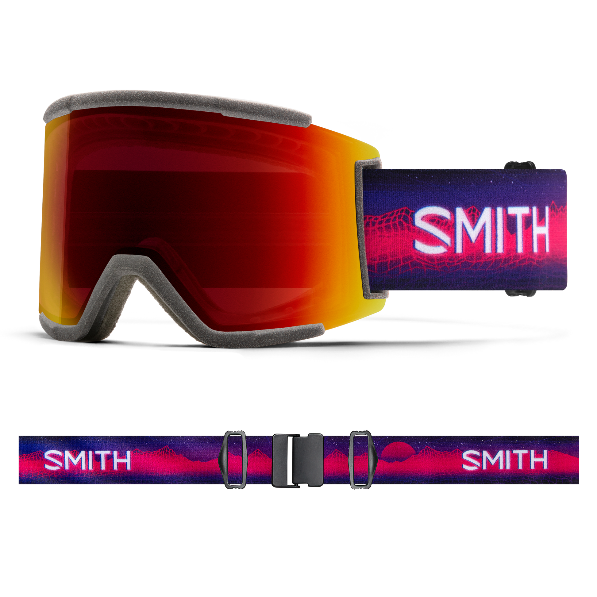 Squad XL Imprint 3D, White + ChromaPop Everyday Green Mirror