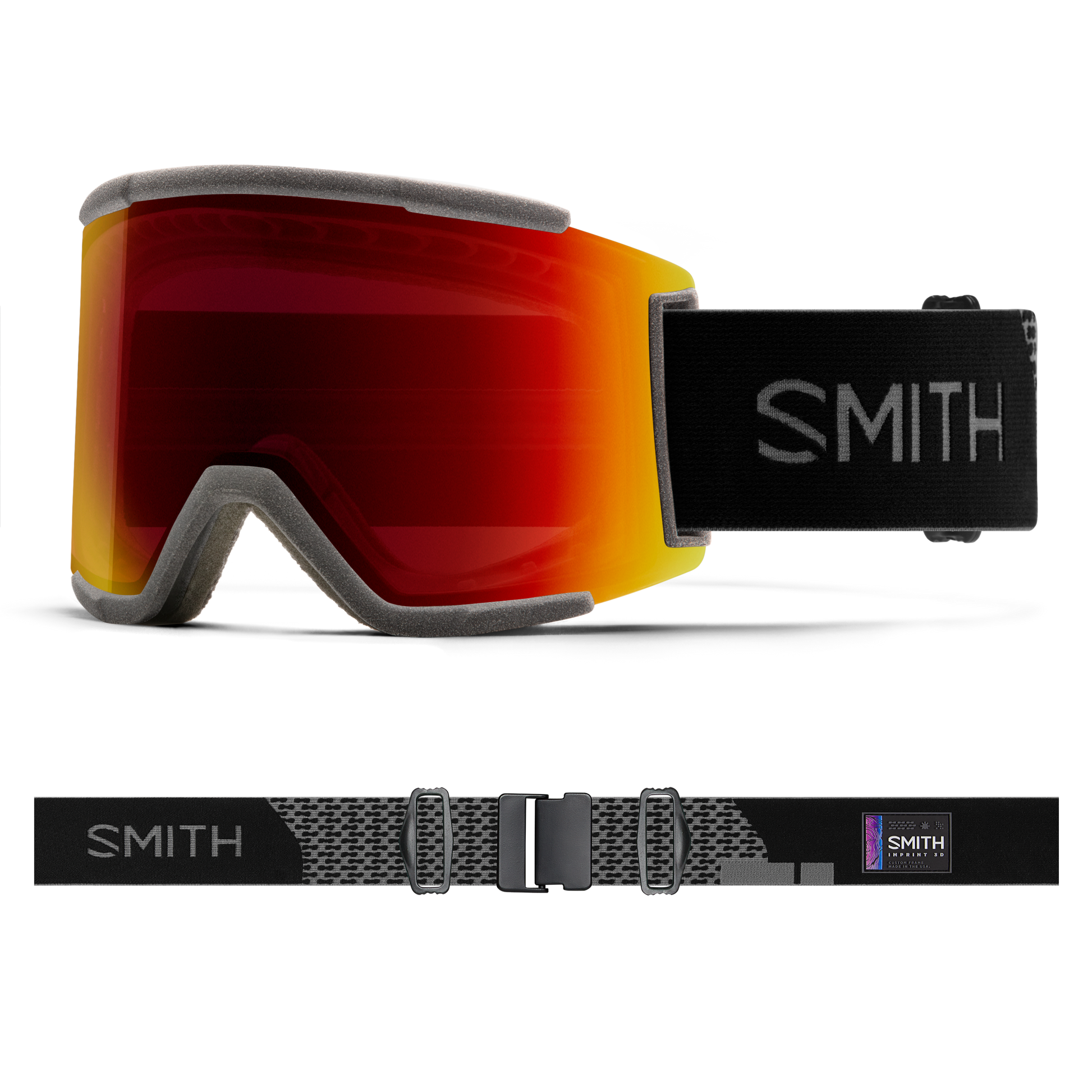 Squad XL Imprint 3D, White + ChromaPop Everyday Green Mirror