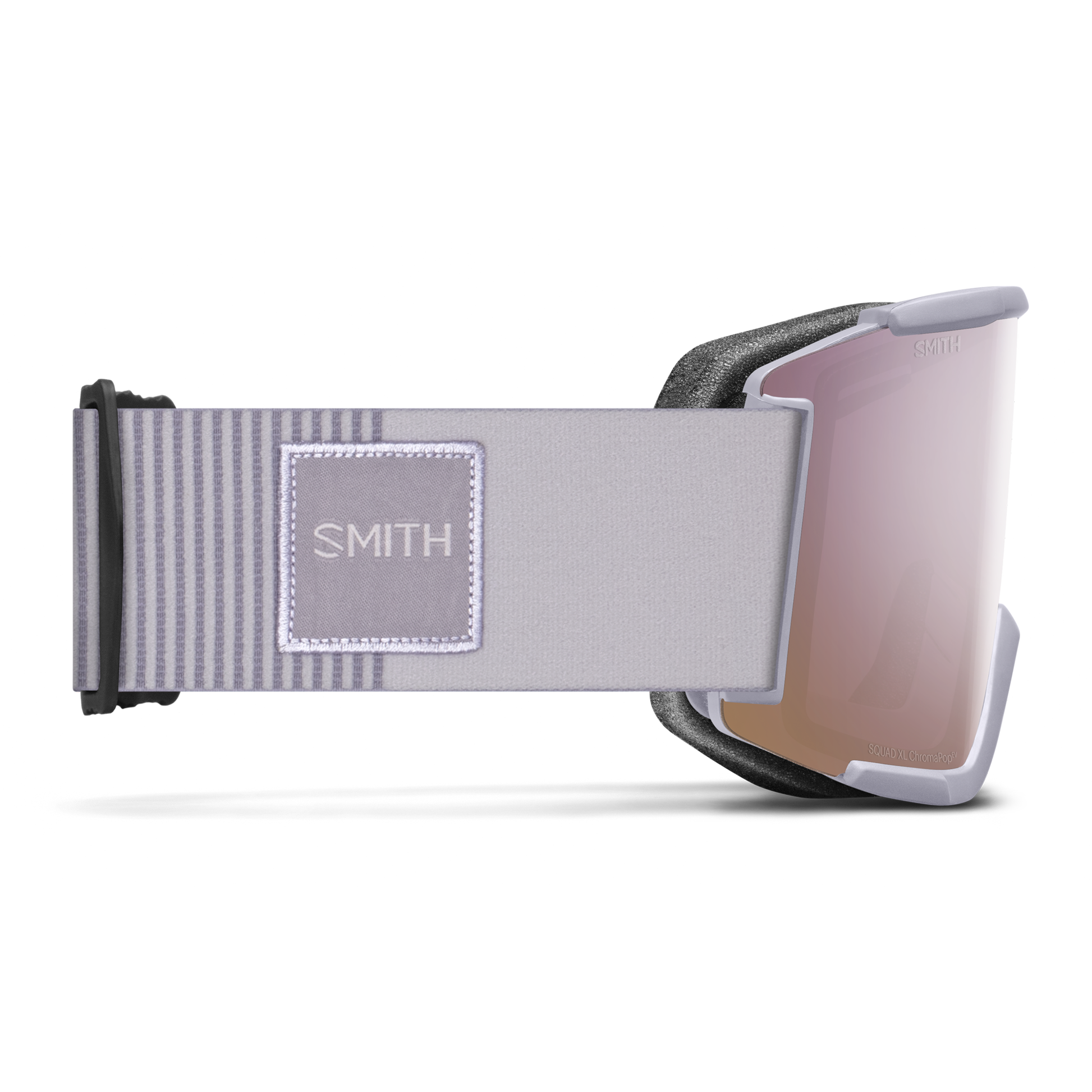 Squad XL Low Bridge Fit, Noir | ChromaPop Pro Miroir bleu photochromique