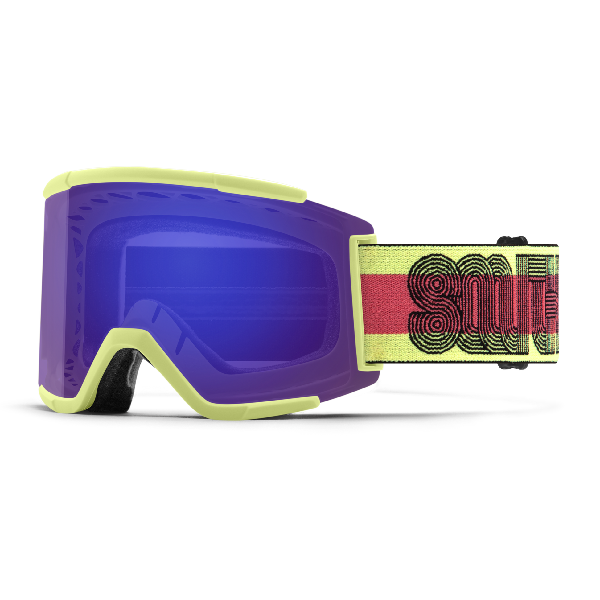 Squad XL Low Bridge Fit, Noir | ChromaPop Pro Miroir bleu photochromique