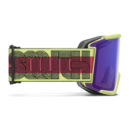 Squad XL Low Bridge Fit, Noir | ChromaPop Pro Miroir bleu photochromique