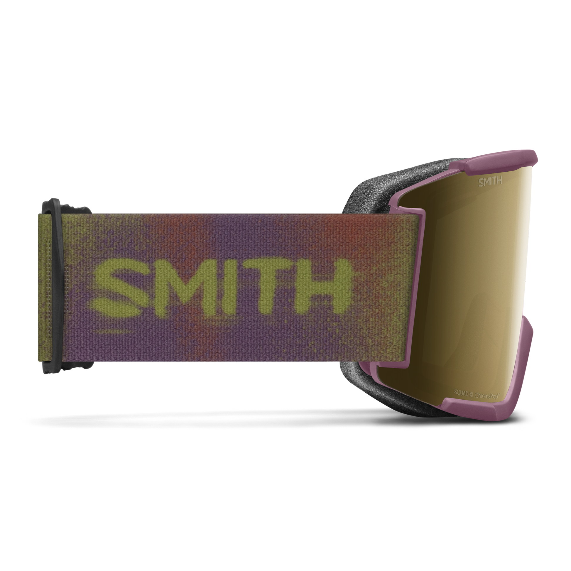 Squad XL Low Bridge Fit, Noir | ChromaPop Pro Miroir bleu photochromique