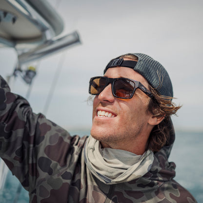 Strand, Sunglasses + Salt Haze | ChromaPop Glass Polarized Brown