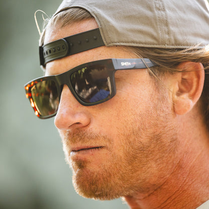 Strand RX, Prescription + Matte Black + ChromaPop Polarized Blue Mirror
