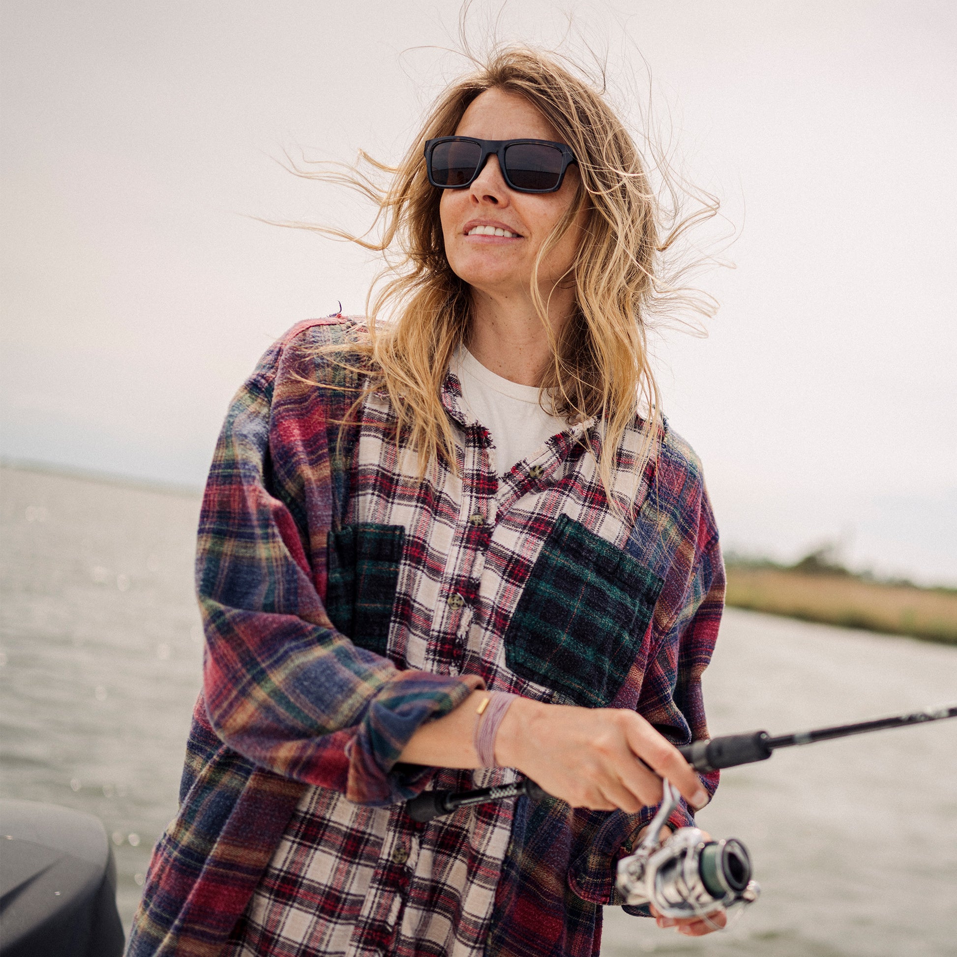 Strand, Sunglasses + Salt Haze | ChromaPop Glass Polarized Brown