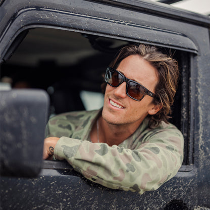 Strand, Sunglasses + Salt Haze | ChromaPop Glass Polarized Brown