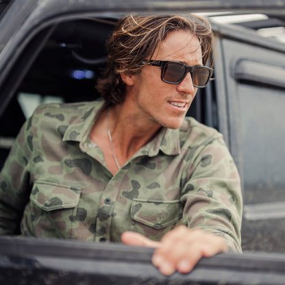 Strand, Sunglasses + Salt Haze | ChromaPop Glass Polarized Brown