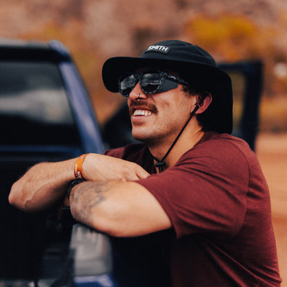 SMITH Sun Hat, Black + OSFM