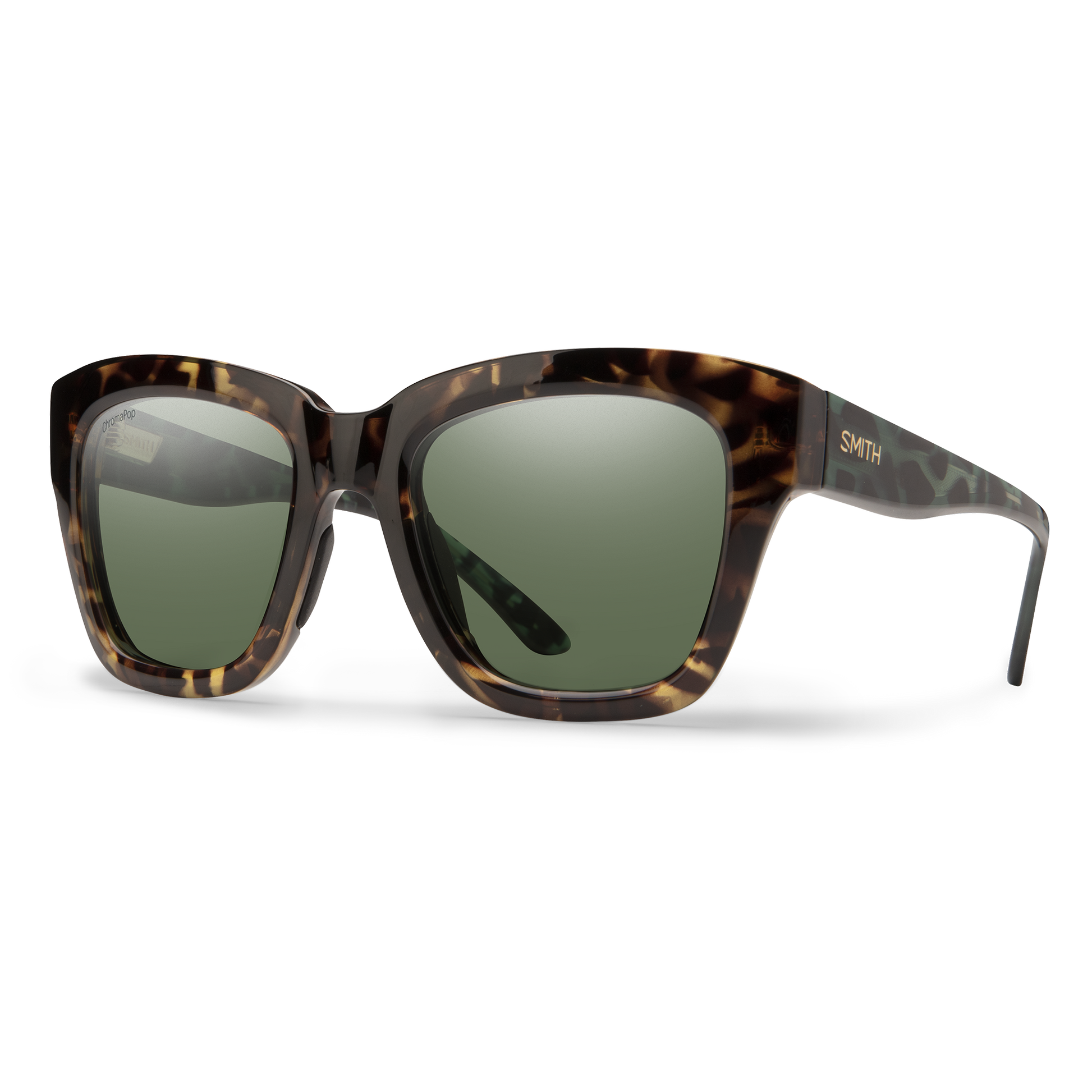 Sway, Sunglasses + Tortoise | ChromaPop Polarized Rose Gold Mirror